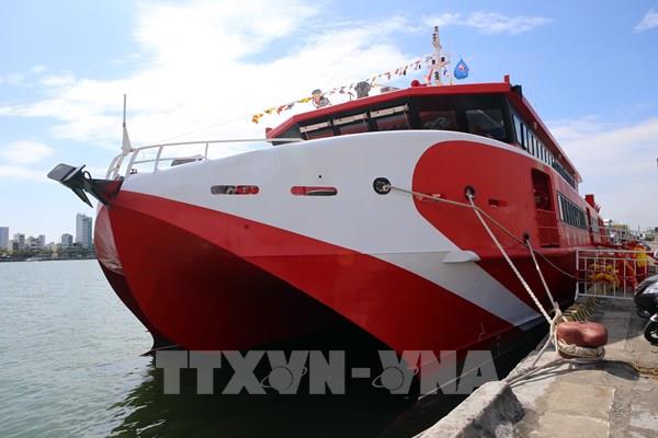 Khai trương tuyến tàu cao tốc đường thủy từ Đà Nẵng đến đảo Lý Sơn