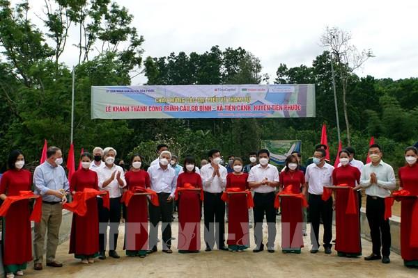 Quảng Nam khánh thành cầu Gò Đình