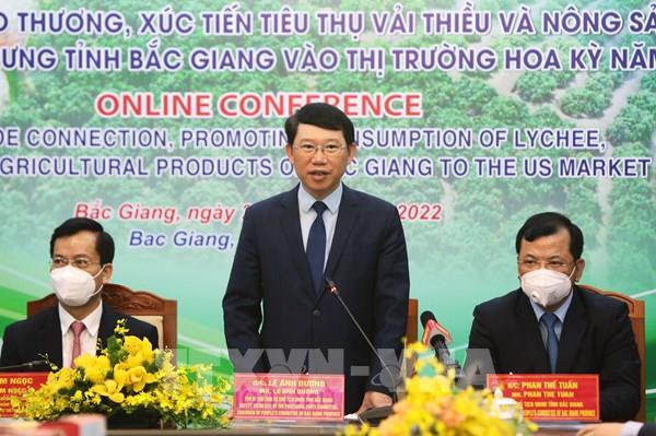 Xúc tiến xuất khẩu vải thiều sang thị trường Hoa Kỳ