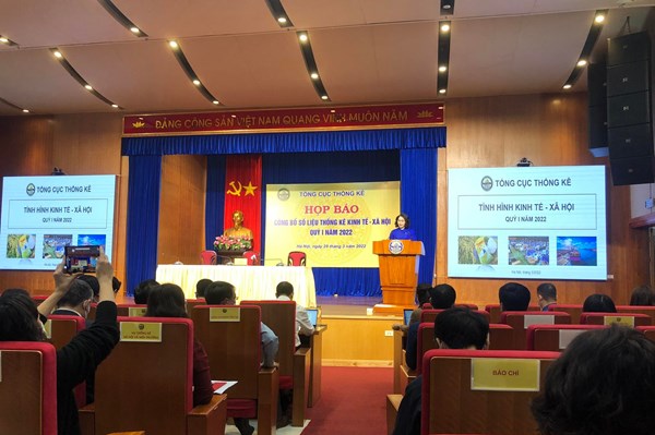 GDP quý I cả nước tăng 5,03%