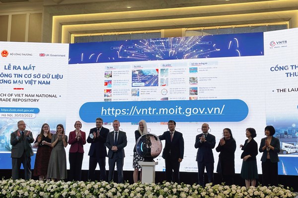 Chính thức ra mắt Cổng thông tin Cơ sở Dữ liệu Thương mại Việt Nam