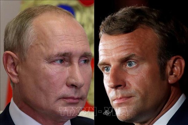 Lãnh đạo Nga và Pháp điện đàm về Ukraine