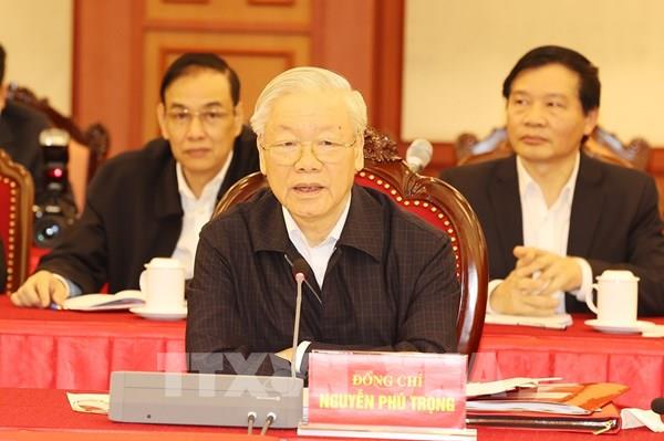 Bộ Chính trị họp cho ý kiến về Đề án tổng kết Nghị quyết về phát triển Thủ đô Hà Nội giai đoạn 2011-2020