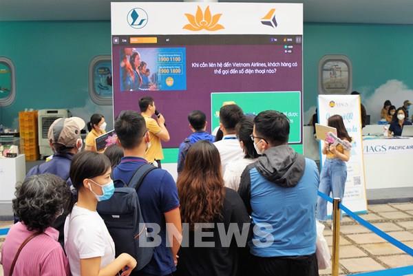 Các hãng hàng không đón hàng chục nghìn khách đến VITM Hanoi 2022