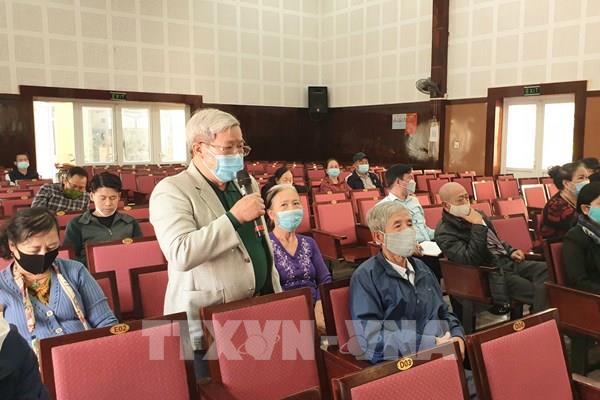 Hà Nội: Đối thoại với người dân liên quan đến việc thu hồi hồ câu Xuân Quế và Sơn Thuỷ