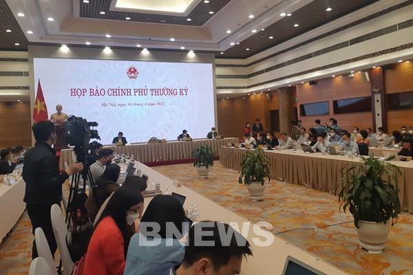 Họp báo Chính phủ: Kinh tế quý I khởi sắc trên hầu hết các lĩnh vực