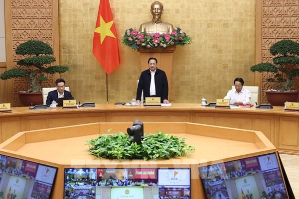 Thủ tướng chủ trì Hội nghị trực tuyến toàn quốc Chính phủ với các địa phương