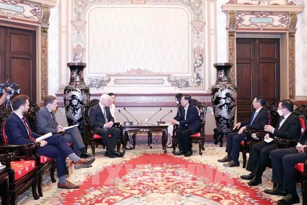 Tp Hồ Chí Minh thúc đẩy hợp tác với Anh trong lĩnh vực thương mại, đầu tư, du lịch