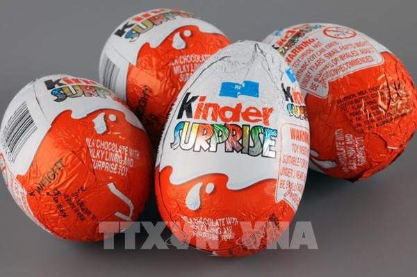 Trứng sôcôla Kinder Surprise bị thu hồi tại 7 nước do nghi nhiễm khuẩn salmonella