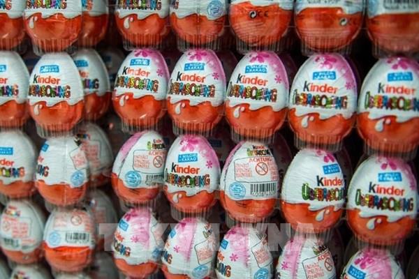 Tạm đóng cửa nhà máy sản xuất chocolate Kinder tại Bỉ