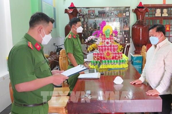 Khởi tố nguyên Trưởng phòng Cảnh sát giao thông đường bộ Công an An Giang