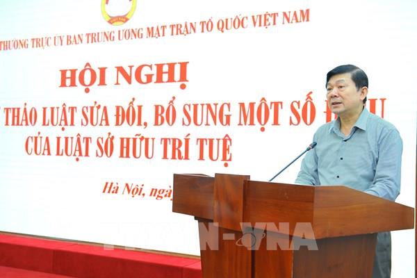 Góp ý dự thảo Luật sửa đổi, bổ sung một số điều của Luật Sở hữu trí tuệ