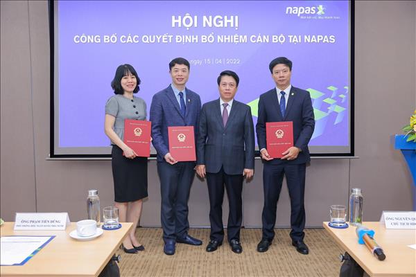 Công bố quyết định cử người đại diện vốn Nhà nước tại Napas và bổ nhiệm Tổng Giám đốc mới