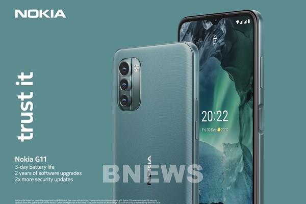 Ra mắt Nokia G21 và Nokia G11 pin dùng 3 ngày, giá bán từ 3,89 triệu đồng