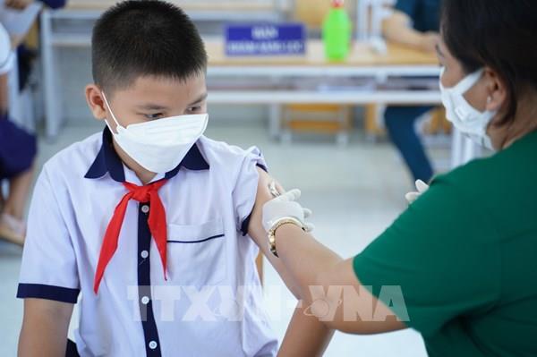 Đã có gần 89.000 trẻ từ 5 đến dưới 12 tuổi được tiêm vaccine phòng COVID-19
