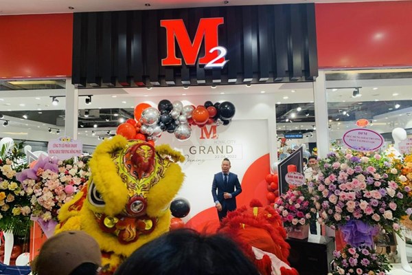 M2 Việt Nam khai trương thêm cửa hàng tại Royal City