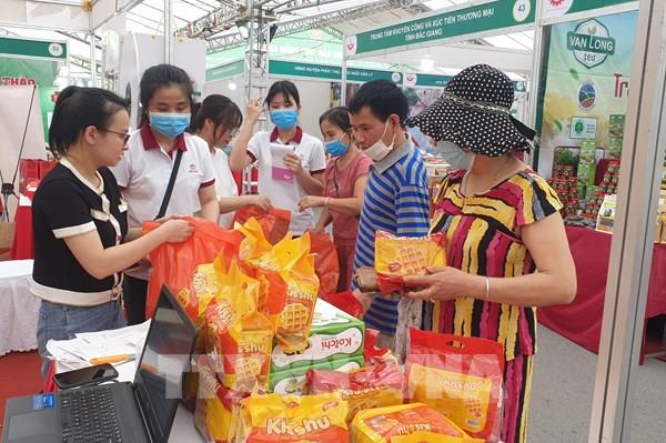 Khai mạc Hội chợ nông sản thực phẩm an toàn thành phố Hà Nội năm 2022