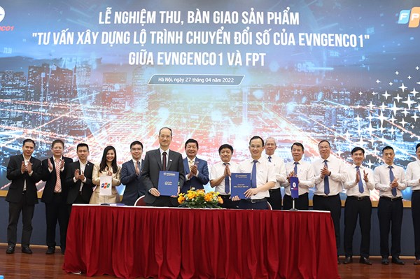 EVNGENCO1 đẩy mạnh hợp tác với FPT trong chuyển đổi số