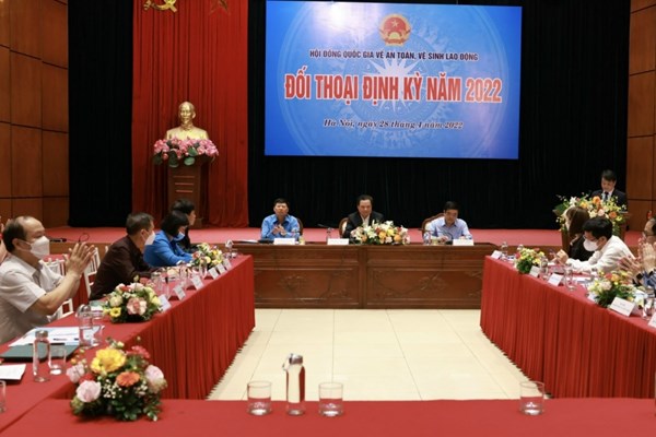 Đối thoại quốc gia về an toàn, vệ sinh lao động