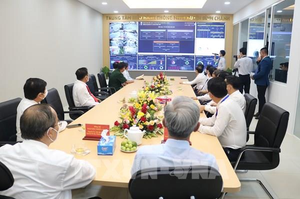 Ra mắt Trung tâm Điều hành thông minh huyện Bình Chánh​