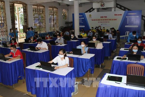 Tổ chức hội thi online tìm hiểu về an toàn vệ sinh lao động