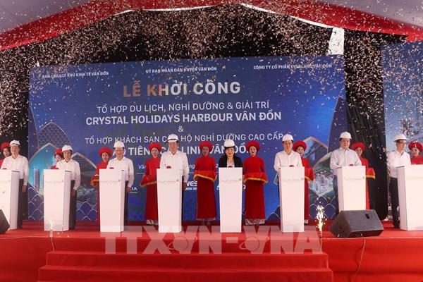 Khởi công các dự án động lực tại Khu kinh tế Vân Đồn