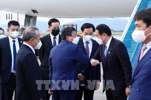 Thủ tướng Nhật Bản Kishida Fumio bắt đầu thăm chính thức Việt Nam