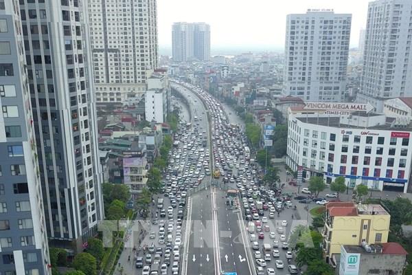 Ùn tắc giao thông trong dịp lễ 30/4 và 1/5 ở Hà Nội đã hạ nhiệt