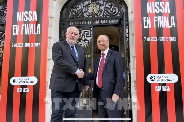 Doanh nghiệp Việt Nam - vùng Nice Côte d’Azur (Pháp) tìm cơ hội hợp tác đầu tư