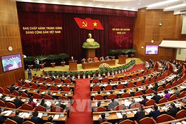 Khai mạc trọng thể Hội nghị lần thứ năm Ban Chấp hành Trung ương Đảng khóa XIII