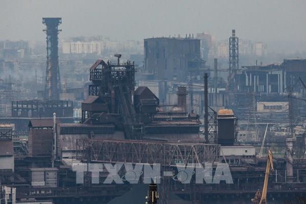 Nga bác thông tin tấn công nhà máy thép Azovstal