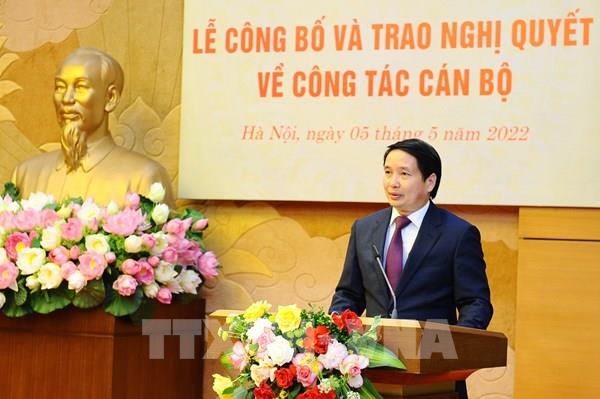 Bổ nhiệm đồng chí Phạm Thái Hà giữ chức Phó Chủ nhiệm Văn phòng Quốc hội