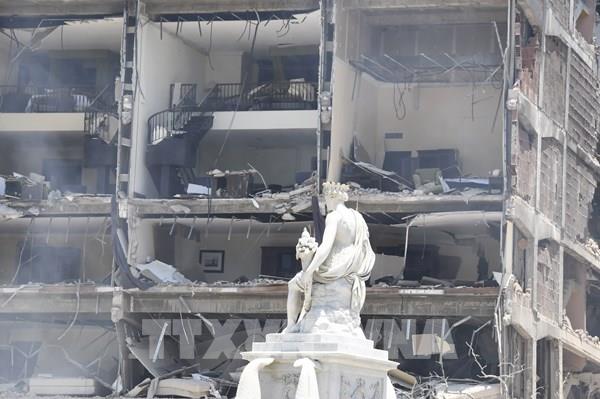 Số người thiệt mạng trong vụ nổ khách sạn ở Cuba tăng