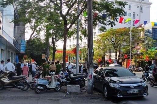 Lại xảy ra cướp ngân hàng giữa trung tâm thành phố Hải Phòng