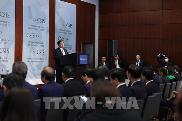 Toàn văn bài phát biểu của Thủ tướng Phạm Minh Chính tại CSIS (Hoa Kỳ)
