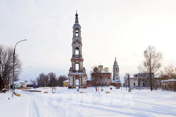 Nhà thờ bỏ hoang giữ kỷ lục độc đáo ở Nga