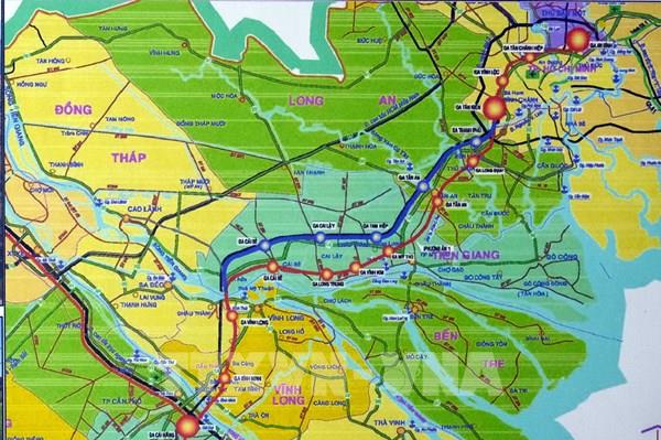 Đề xuất triển khai dự án đường sắt Tp. Hồ Chí Minh – Cần Thơ trước năm 2030
