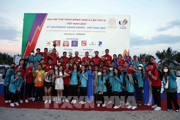 Bảng tổng sắp huy chương SEA Games 31 mới nhất