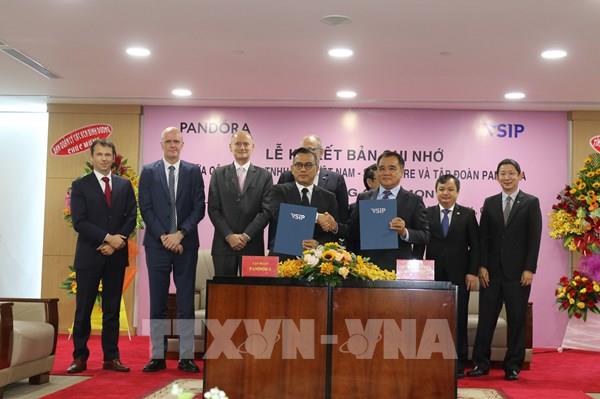 Pandora Đan Mạch đầu tư 100 triệu USD chế tác trang sức tại Bình Dương