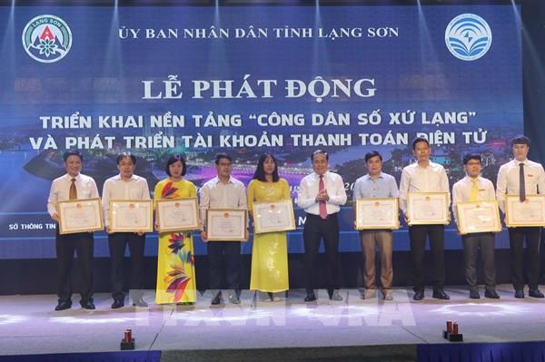 Triển khai nền tảng “Công dân số xứ Lạng” và tài khoản thanh toán điện tử