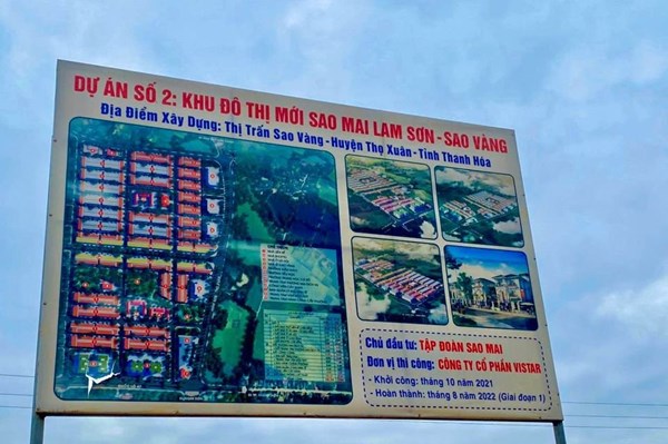 Cảnh báo "cò" bán đất trên giấy tại Khu đô thị mới Sao Mai Lam Sơn - Thanh Hóa