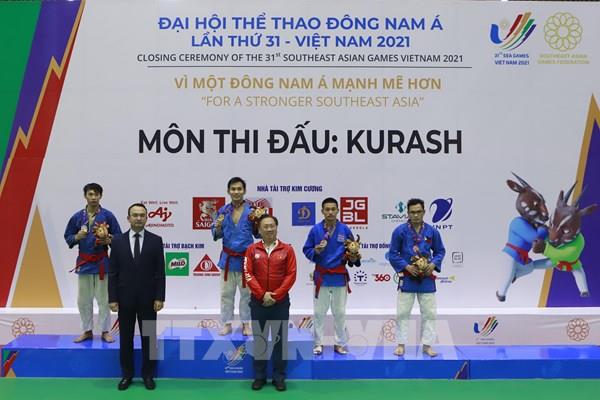 Bảng tổng sắp huy chương SEA Games 31 mới nhất