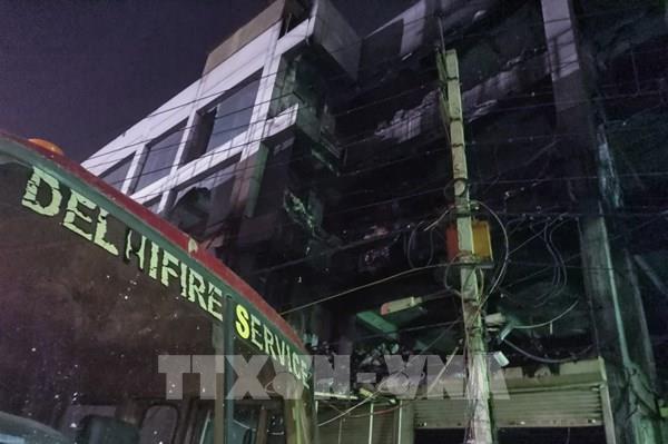 Ấn Độ: Cháy lớn ở thủ đô New Delhi gây nhiều thương vong