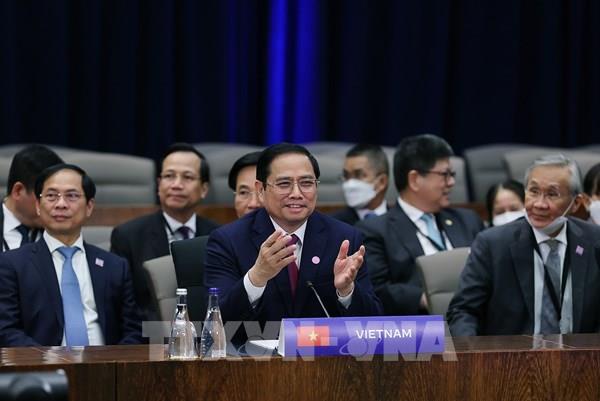 Thủ tướng Phạm Minh Chính dự các phiên họp Hội nghị Cấp cao đặc biệt ASEAN - Hoa Kỳ