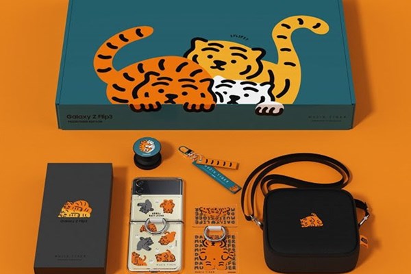 Samsung Electronics tung ra phiên bản Muziktiger cho Galaxy Z Fold3