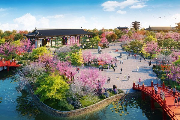 Giải mã thiết kế độc đáo của phân khu thương mại Koto – Sun Beauty Onsen