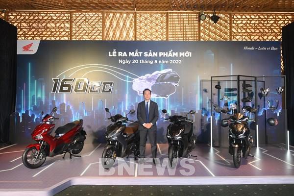 Honda Việt Nam giới thiệu phiên bản hoàn toàn mới Air Blade 160cc/125cc