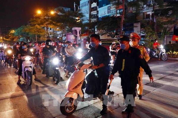 Xử lý nhiều người điều khiển phương tiện quá khích mừng Đội tuyển U23 Việt Nam