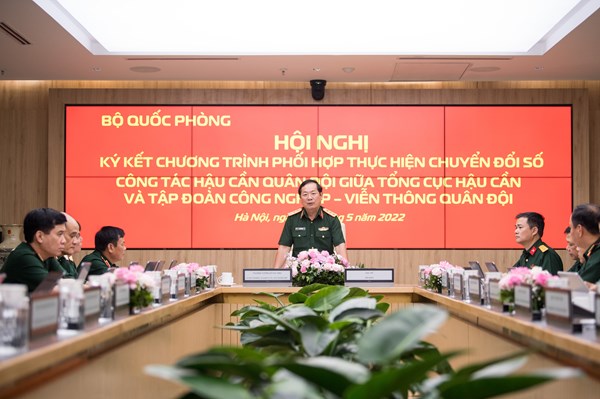 Viettel thực hiện chuyển đổi số công tác hậu cần Quân đội