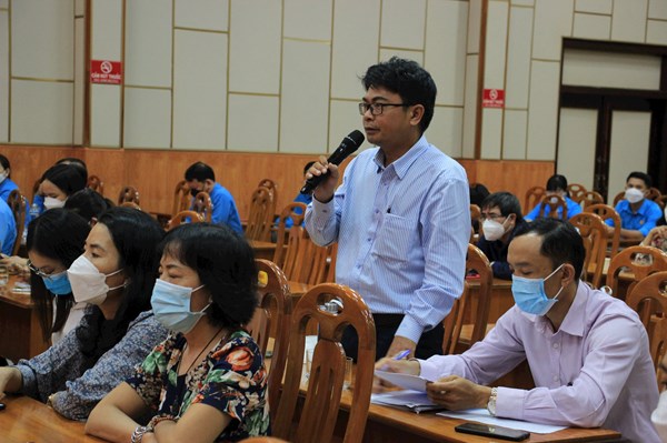 Tọa đàm các bên về chính sách hỗ trợ công nhân, người lao động